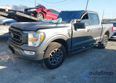 2022 Ford F-150 Xlt z USA, uszkodzony, nr VIN 1FTFW1E80NFB48327